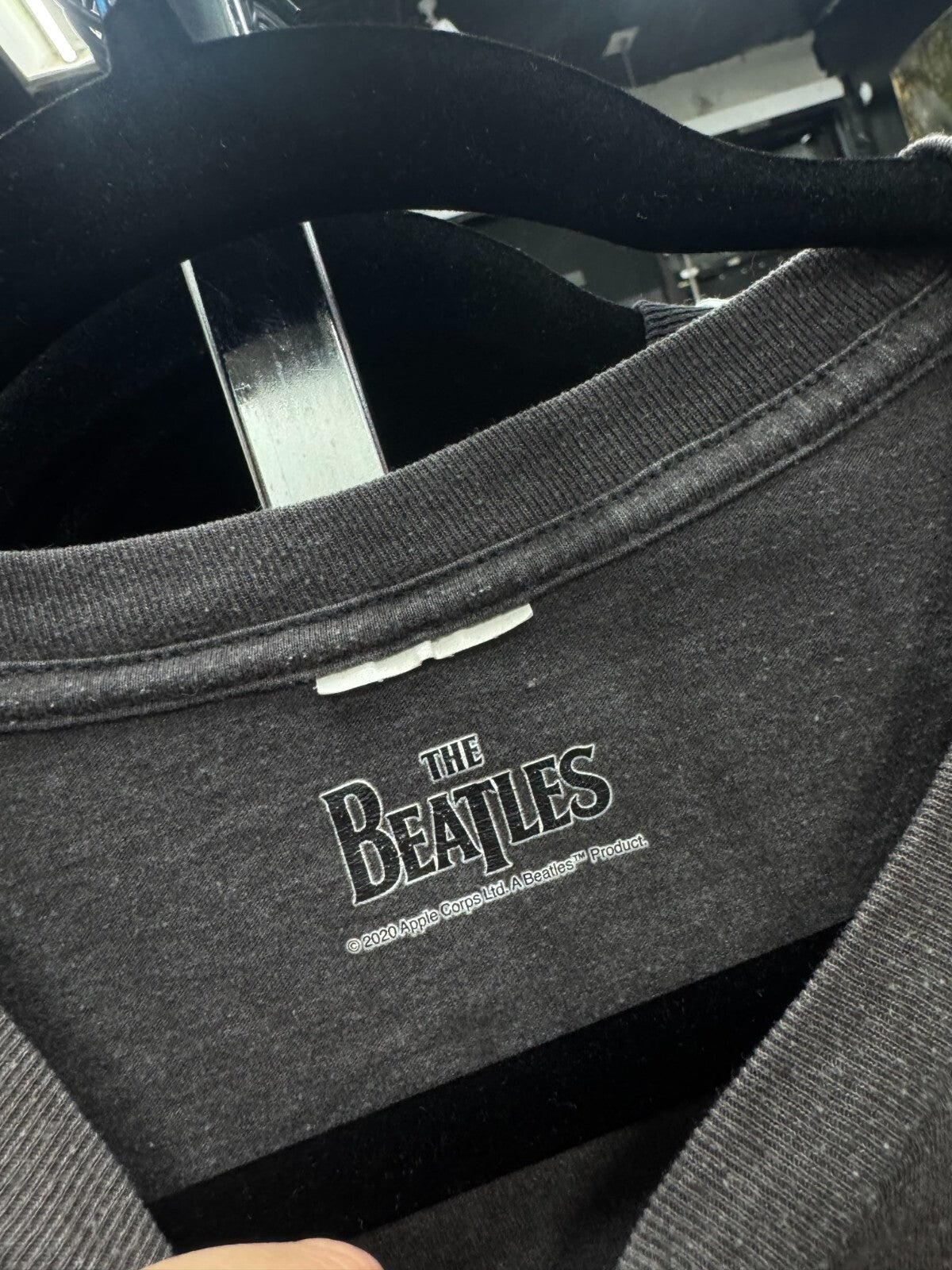 The Beatles XL T-Shirt Multicolor Portrait Graphic Tee John Paul George Ringo