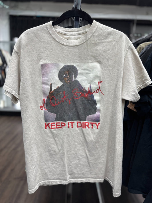 Ol’ Dirty Bastard “Keep It Dirty” T-Shirt Sz S/M Wu-Tang Vintage Graphic Tee