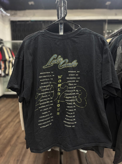 Luke Combs 2023 World Tour Shirt Vintage Country Concert Tee Men’s XL Black Blue