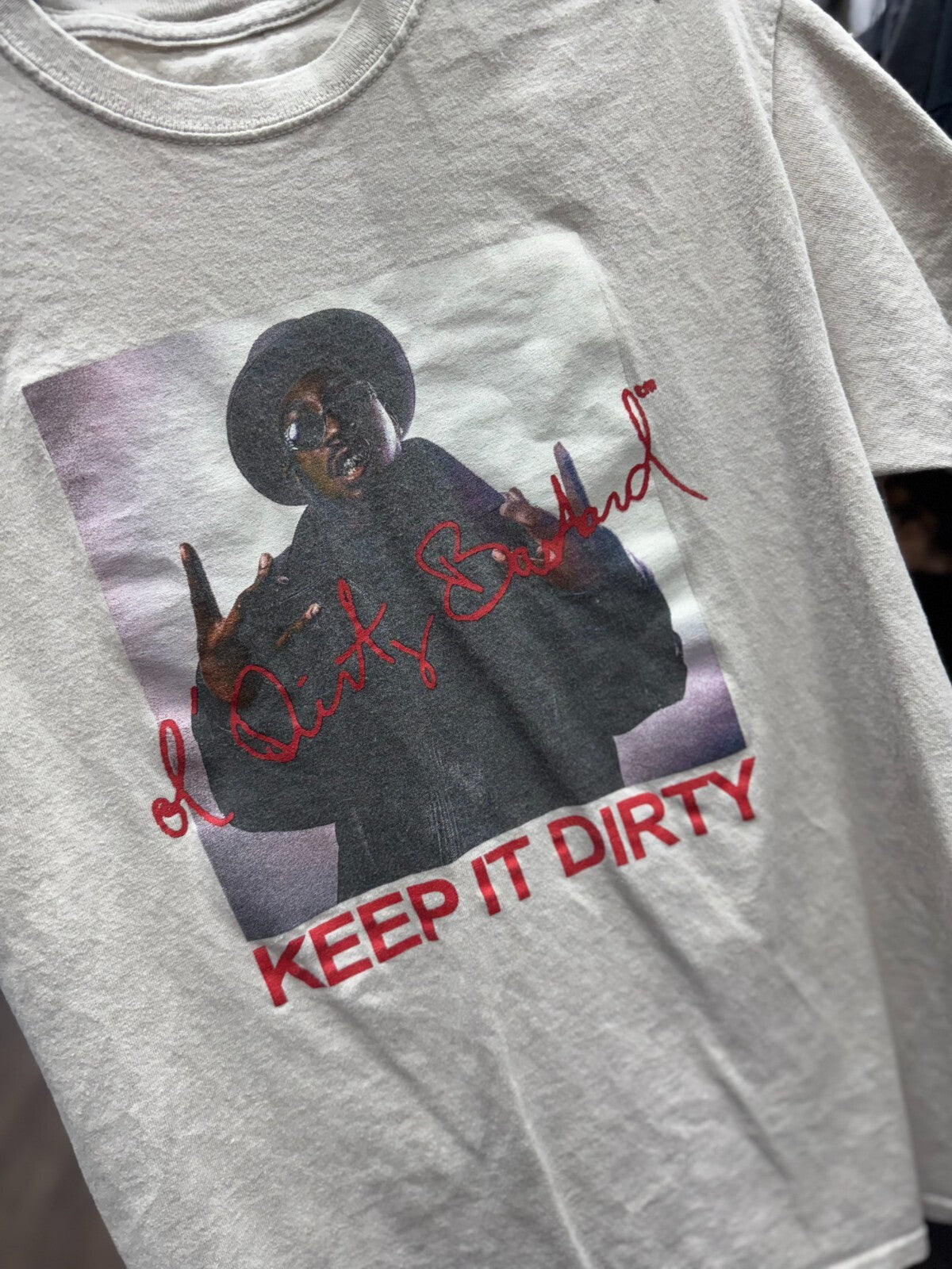 Ol’ Dirty Bastard “Keep It Dirty” T-Shirt Sz S/M Wu-Tang Vintage Graphic Tee