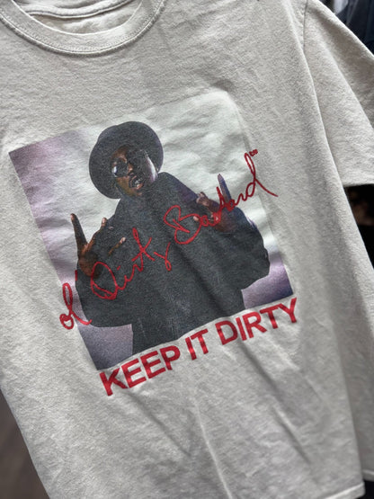 Ol’ Dirty Bastard “Keep It Dirty” T-Shirt Sz S/M Wu-Tang Vintage Graphic Tee